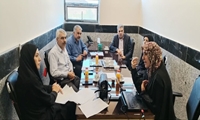 برگزاری جلسه پیش دفاع  پایان نامه خانم  سمیه رضائی، دانشجوی دکتری تخصصی مهندسی بهداشت محیط