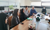 جلسه ابلاغ مطالب معاونت محترم آموزشی دانشگاه و بررسی چالش های آموزشی گروه مهندسی بهداشت حرفه‌ای و ایمنی کار