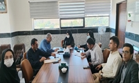 جلسه ابلاغ مطالب معاونت محترم آموزشی دانشگاه و بررسی چالش های آموزشی گروه اپیدمیولوژی  و آمارزیستی 